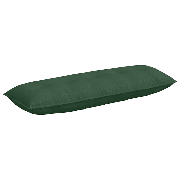 Vidaxl rugkussen jungle groen 140 x 50 cm katoen stof