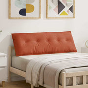 Vidaxl rugkussen rood-oranje 140 x 50 cm katoen stof - afbeelding 1