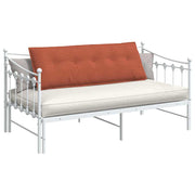 Vidaxl rugkussen rood-oranje 140 x 50 cm katoen stof - afbeelding 3
