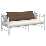Vidaxl rugkussen bruin 160 x 19 x 50 cm stof - afbeelding 3