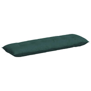 Vidaxl rugkussen donkergroen 160 x 19 x 50 cm stof - afbeelding 2