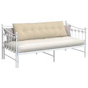 Vidaxl rugkussen crème 160 x 19 x 50 cm stof - afbeelding 3