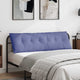 Vidaxl rugkussen jeans blauw 160 x 19 x 50 cm stof