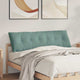 Vidaxl rugkussen zeegroen 160 x 50 cm katoen stof