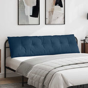 Vidaxl rugkussen blauw 180 x 19 x 50 cm stof - afbeelding 1