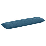Vidaxl rugkussen blauw 180 x 50 cm katoen stof - afbeelding 2