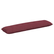 Vidaxl rugkussen wijnrood 200 x 19 x 50 cm stof - afbeelding 2