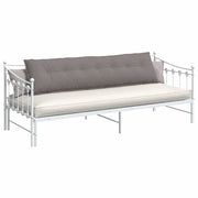 Vidaxl rugkussen taupe 200 x 19 x 50 cm stof - afbeelding 3