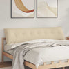 Vidaxl rugkussen crème 200 x 19 x 50 cm stof