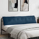 Vidaxl rugkussen blauw 200 x 19 x 50 cm stof