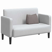 Vidaxl rugkussen taupe 45 x 20 x 35 cm stof - afbeelding 3