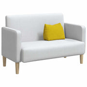 Vidaxl rugkussen geel 45 x 20 x 35 cm cordstof - afbeelding 3