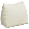 Vidaxl rugkussen crème 45 x 20 x 35 cm cordstof