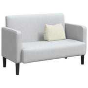 Vidaxl rugkussen crème 45 x 20 x 35 cm cordstof - afbeelding 3