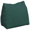 Vidaxl rugkussen donkergroen 60 x 20 x 50 cm stof