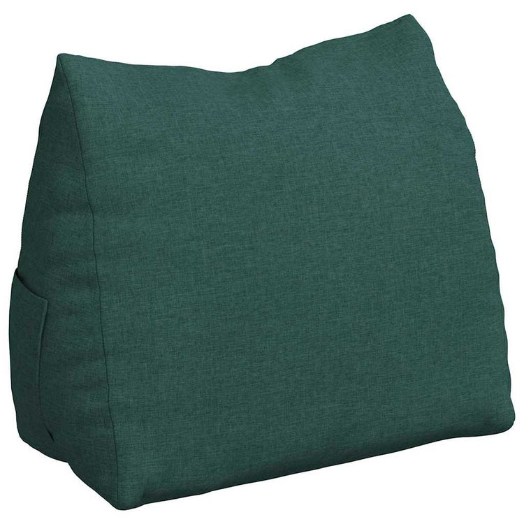 Vidaxl rugkussen donkergroen 60 x 20 x 50 cm stof