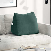 Vidaxl rugkussen donkergroen 60 x 20 x 50 cm cordstof - afbeelding 1