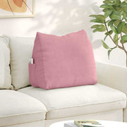 Vidaxl rugkussen roze 60 x 20 x 50 cm cordstof - afbeelding 1