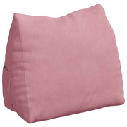 Vidaxl rugkussen roze 60 x 20 x 50 cm cordstof - afbeelding 2