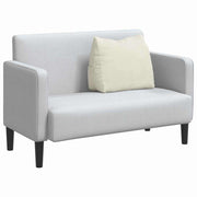 Vidaxl rugkussen crème 60 x 20 x 50 cm cordstof - afbeelding 3