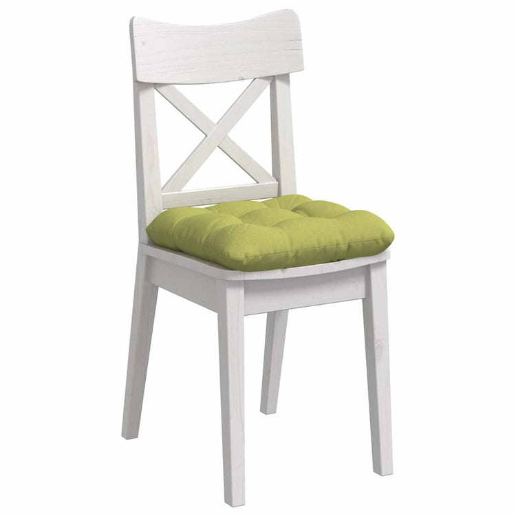 Vidaxl zitkussens 4 st stof lichtgroen 45 x 45 x 12 cm