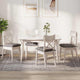 Vidaxl zitkussens 4 st stof taupe 40 x 40 x 6 cm