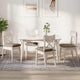 Vidaxl zitkussens 4 st microvezel taupe 40 x 40 x 6 cm