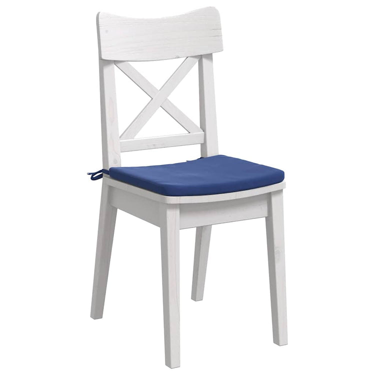 Vidaxl zitkussens 4 st fluweel politieblauw 40 x 40 x 3 cm