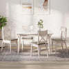 Vidaxl zitkussens 4 pcs taupe 40 x 40 x 3 cm microvezel stof