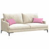 Vidaxl sofa kussens 2 pcs roze 50 x 30 cm stof