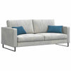 Vidaxl sofa kussens 2 stuks blauw 50 x 30 cm cordstof