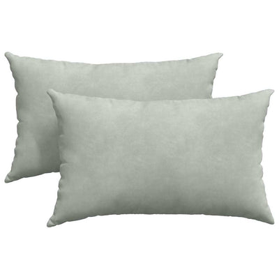 Vidaxl sofa kussens 2 stuks lichtgrijs 50 x 30 cm cordstof