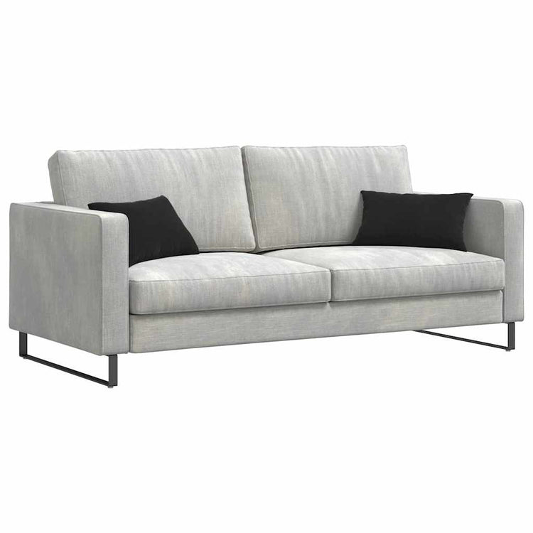 Vidaxl sofa kussens 2 stuks zwart 50 x 30 cm cordstof