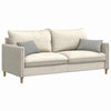 Vidaxl sofa kussens 2 stuks lichtgrijs 50 x 30 cm stof