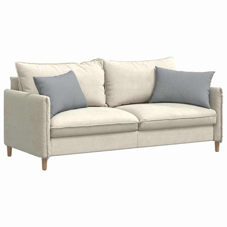 Vidaxl sofa kussens 2 st stof lichtgrijs 60 x 40 cm