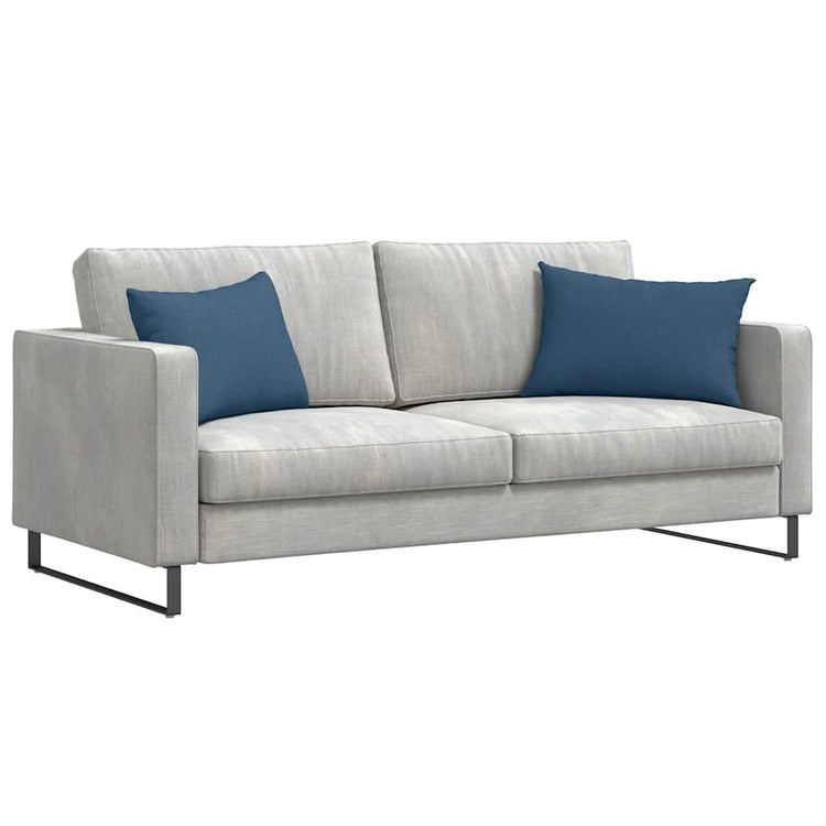 Vidaxl sofa kussens 2 st stof blauw 60 x 40 cm