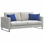 Vidaxl sofa kussens 2 stuks politieblauw 60 x 40 cm cordstof - afbeelding 3