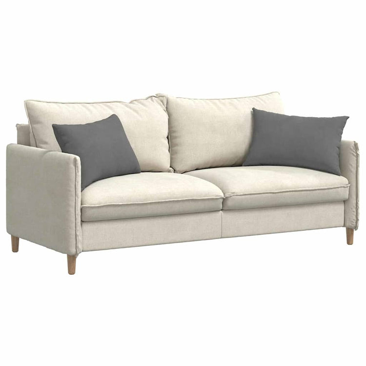 Vidaxl sofa kussens 2 st stof donkergrijs 60 x 40 cm