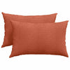 Vidaxl sofa kussens 2 stuks rood-oranje 60 x 40 cm cordstof