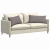 Vidaxl sofa kussens 2 pcs taupe 80 x 40 cm stof