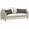 Vidaxl sofa kussens 2 stuks donkergrijs 80 x 40 cm cordstof