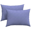 Vidaxl sofa kussens 2 pcs jeans blauw 70 x 50 cm stof
