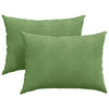 Vidaxl sofa kussens 2 stuks lichtgroen 70 x 50 cm cordstof