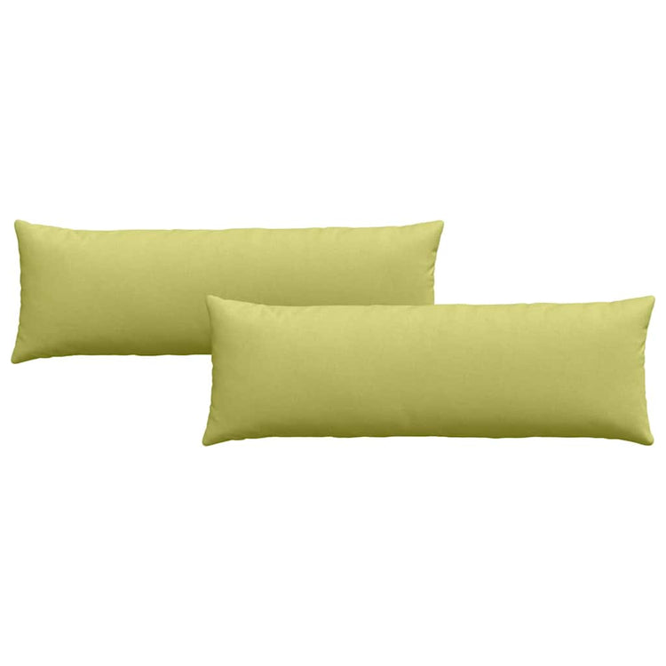 Vidaxl sofa kussens 2 pcs lichtgroen 120 x 40 cm stof