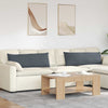 Vidaxl sofa kussens 2 stuks donkergrijs 120 x 40 cm cordstof