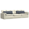 Vidaxl sofa kussens 2 stuks donkergrijs 120 x 40 cm cordstof