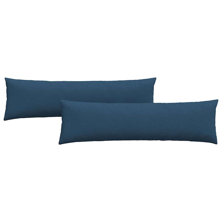 Vidaxl sofa kussens 2 st stof blauw 145 x 40 cm