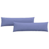 Vidaxl sofa kussens 2 pcs jeans blauw 145 x 40 cm stof