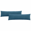 Vidaxl sofa kussens 2 stuks blauw 145 x 40 cm cordstof