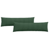 Vidaxl sofa kussens 2 stuks donkergroen 145 x 40 cm cordstof